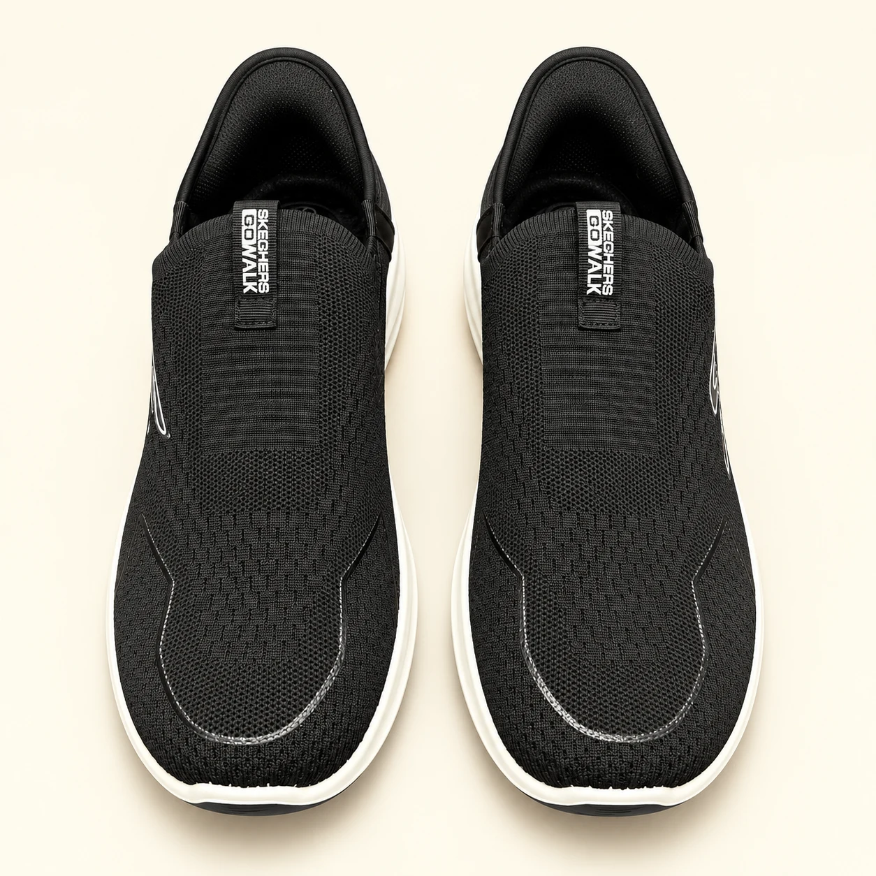 Knit Slip-On — Black