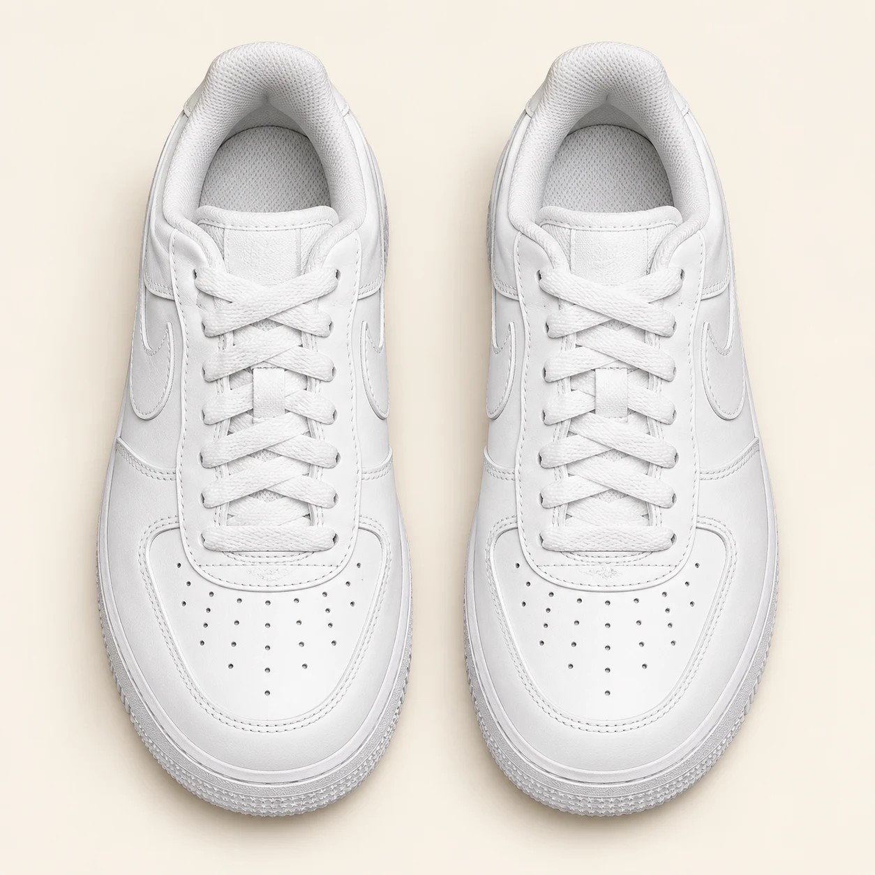 Court Low — All White